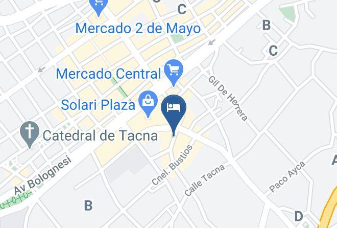 Tacna - Hotel Imperial Tacna Maps