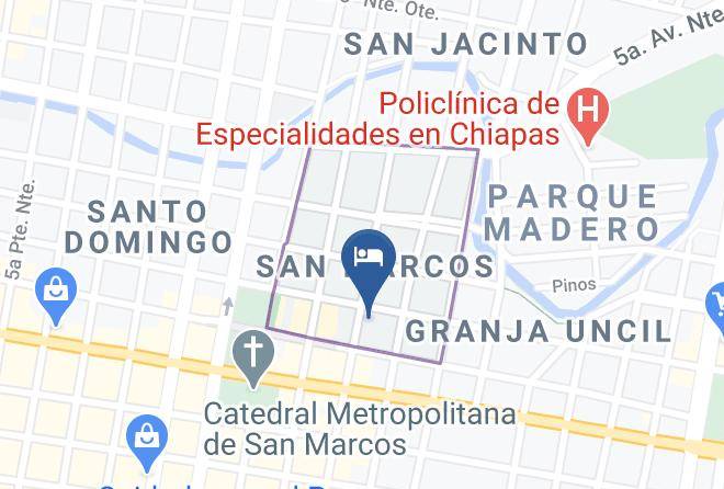 Tuxtla Gutierrez - Hotel Imperial Maps