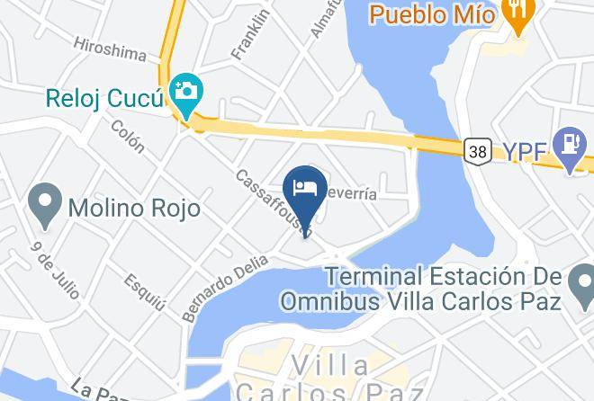 Santa Maria Department - Hotel El Condado Maps