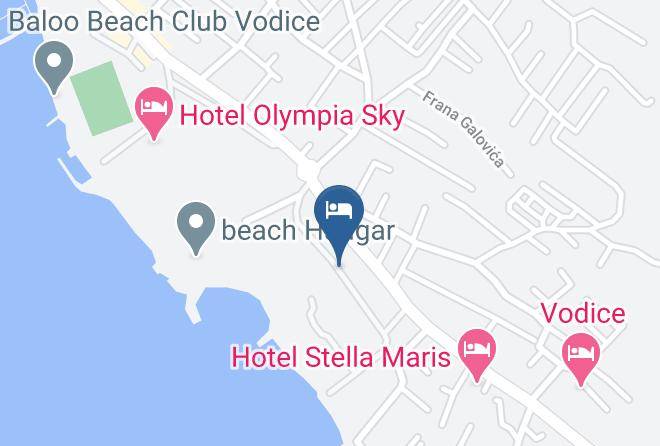 Vodice - Hotel Imperial Vodice Maps