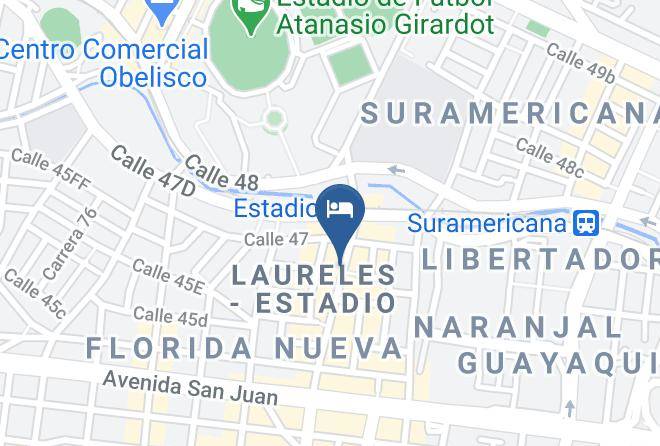 Medellin - Hotel Imperio 70 Maps