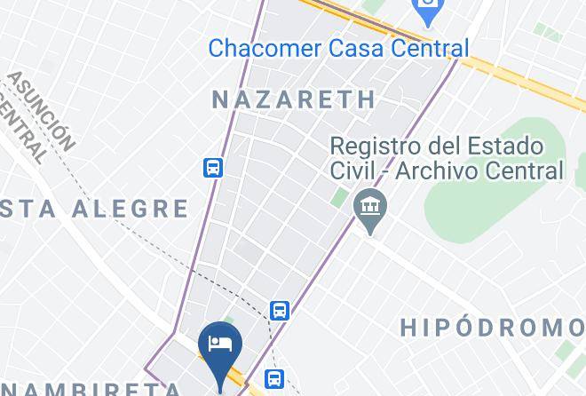 Asuncion - Hotel Imperio Maps