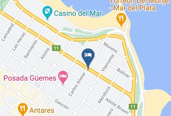 General Pueyrredon Partido - Hotel Imperio Maps
