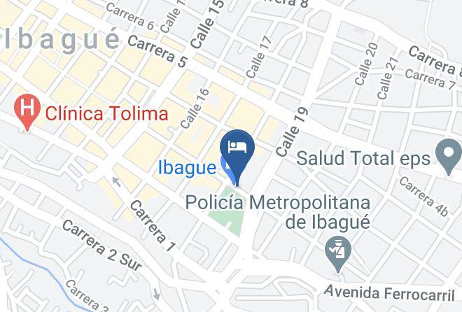 Ibague - Hotel Imperio Maps