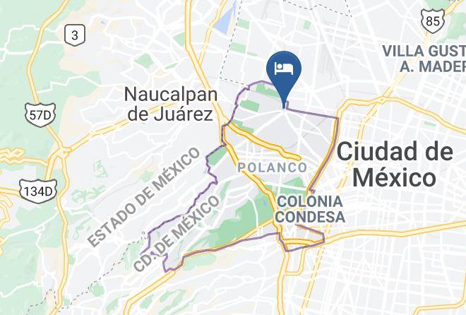 Miguel Hidalgo - Hotel Imperio Maps
