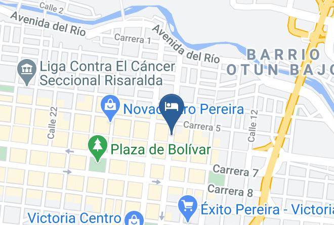Pereira - Hotel Imperio La 16 Maps