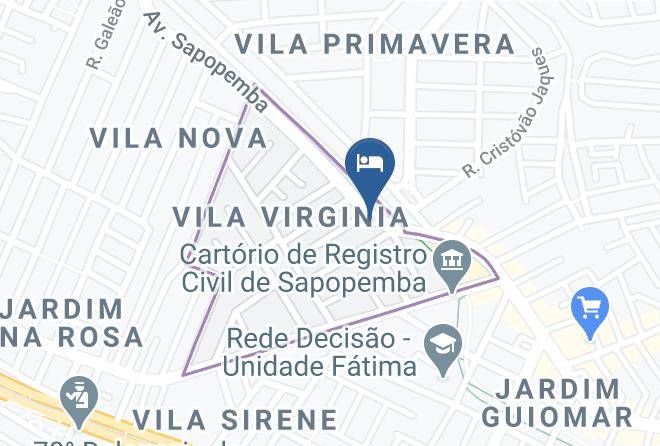 Sao Paulo Sapopemba - Hotel Imperio Maps