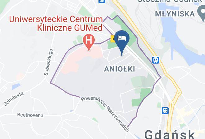 Gdansk - Hotel Impresja Maps