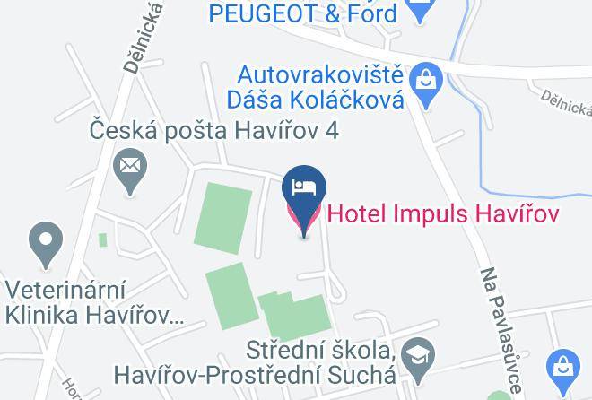 Karvina - Hotel Impuls Havirov Maps