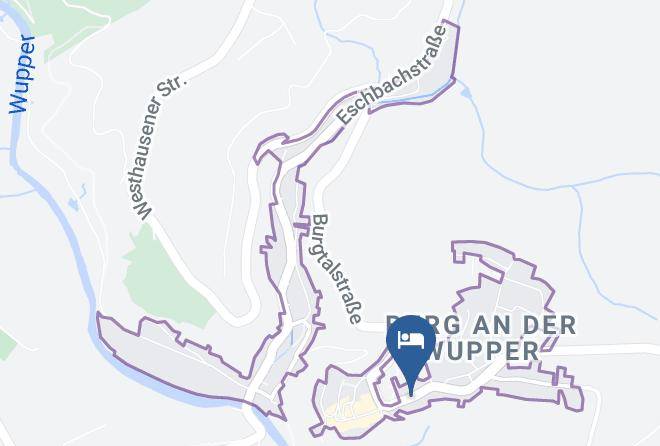 Solingen - Hotel In Der Strassen Maps