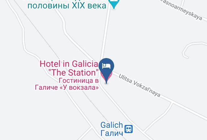 Galich - Hotel In Galicia The Station Maps