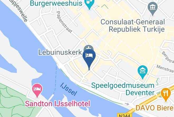Deventer - Hotel In Het Huis Van Deventer Maps
