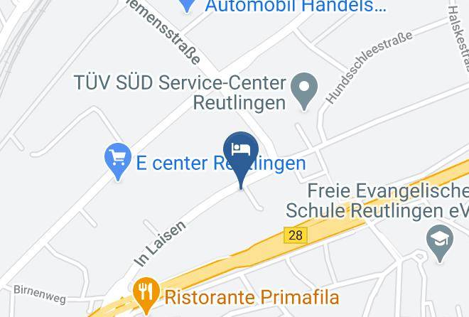 Reutlingen - Hotel In Laisen Maps