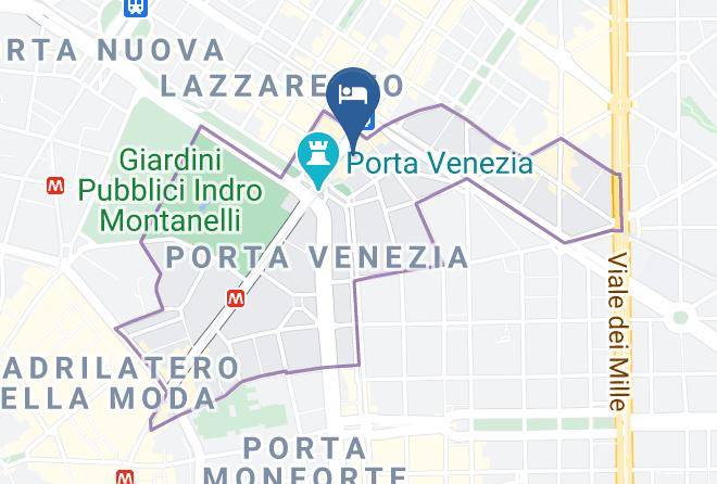 Milan - Hotel In Milano Centro Maps