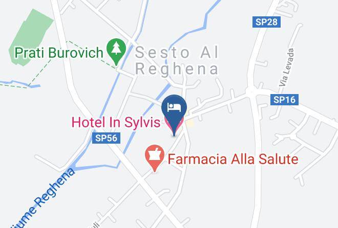 Pordenone - Hotel In Sylvis Maps