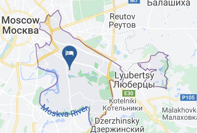 Moscow - Hotel In Tekstilschiki Maps
