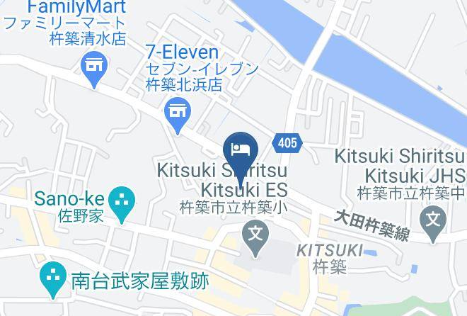 Kitsuki City - Hotel Inasato Maps