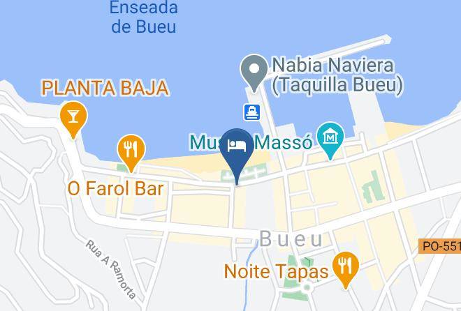 Pontevedra - Hotel Incamar Maps