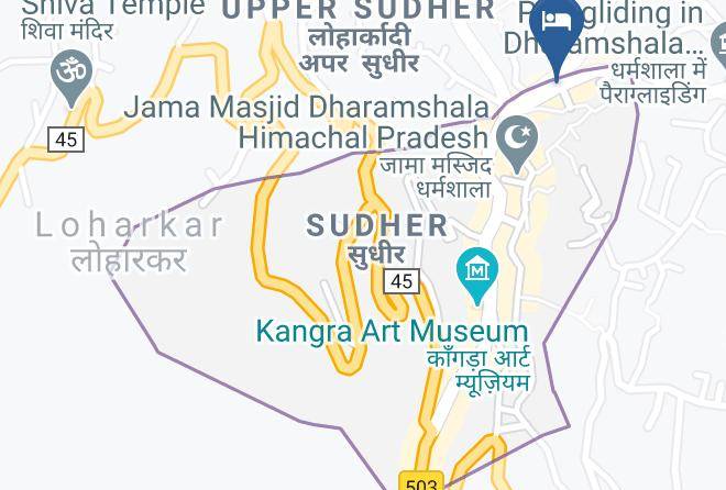 Dharmsala - Hotel Inclover Maps