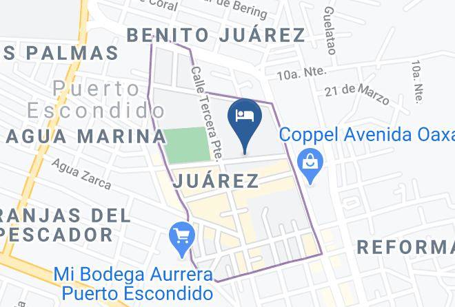 San Pedro Mixtepec Distrito 22 - Hotel Inda Jani Maps