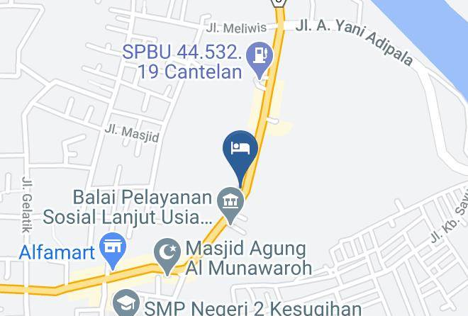 Hotel Indah Arum Map