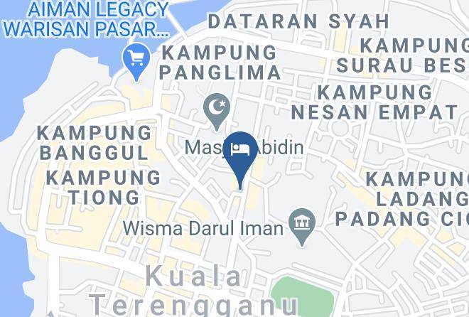 Kuala Terengganu - Hotel Indah Maps