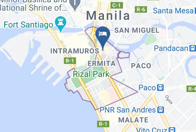Metro Manila - Hotel Indah Manila Maps