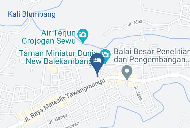Karanganyar Regency - Hotel Indah Palace Tawangmangu Maps