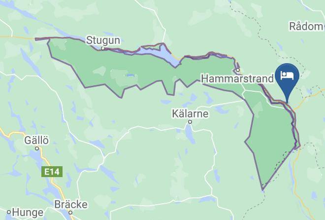 Ragunda - Hotel Indalsleden Maps