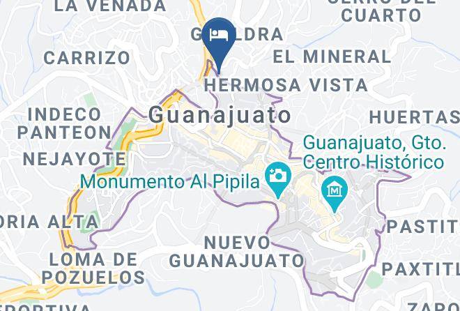 Guanajuato City Centre - Hotel Independencia Guanajuato Maps