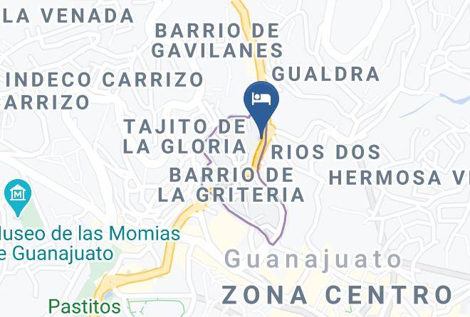 Guanajuato City Centre - Hotel Dos Rios Maps