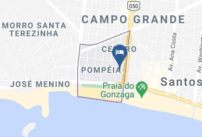 Santos - Hotel Independencia Maps