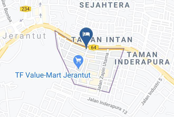 Jerantut District - Hotel Inderapura Maps