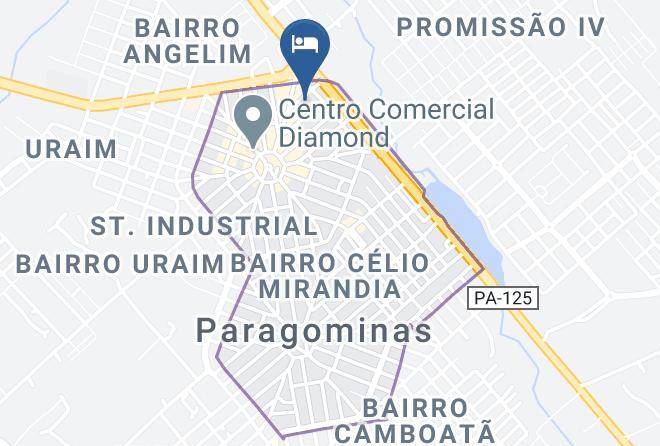 Paragominas - Hotel Indiana Paragominas Maps