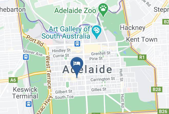 Adelaide - Hotel Indigo Adelaide Markets Maps