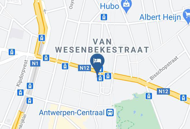 Antwerp - Hotel Indigo Antwerp City Centre Maps