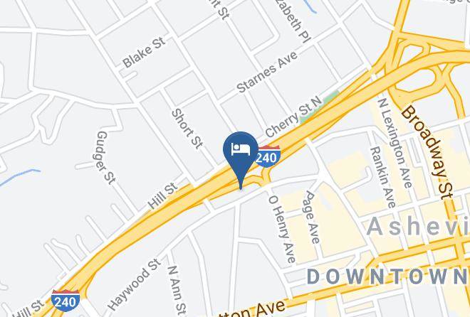 Buncombe - Hotel Indigo Asheville Downtown Maps