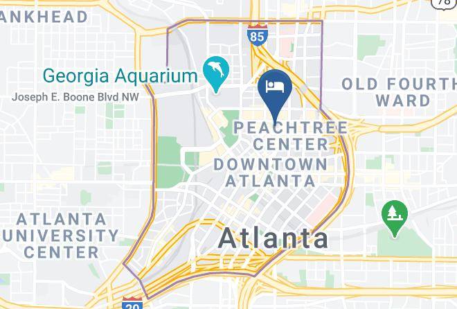 Fulton - Hotel Indigo Atlanta Downtown Maps
