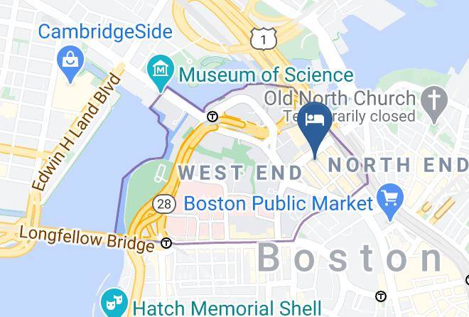 Suffolk - Hotel Indigo Boston Garden Maps