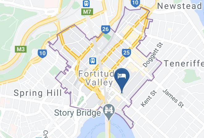 Brisbane - Hotel Indigo Brisbane Fortitude Valley Maps