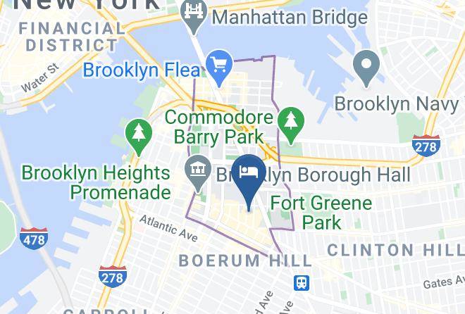 Hotel Indigo Brooklyn Map