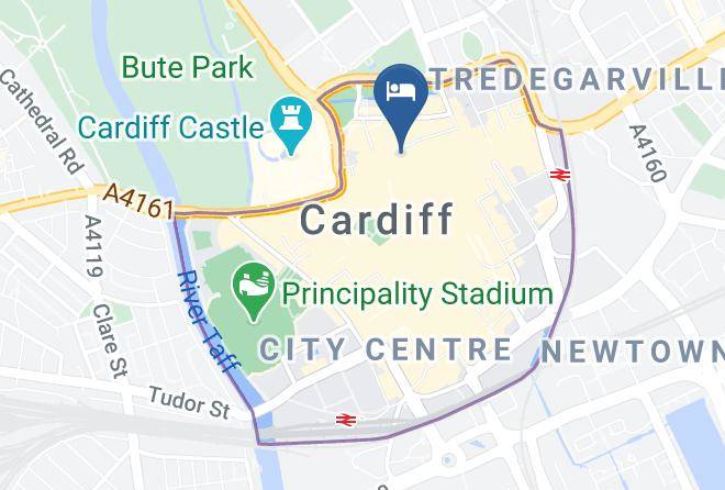 Cardiff - Hotel Indigo Cardiff Maps