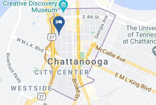 Hamilton - Hotel Indigo Chattanooga Downtown Maps
