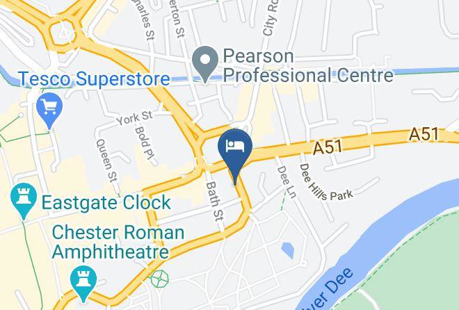 Cheshire - Hotel Indigo Chester Maps
