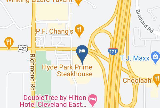 Cuyahoga - Hotel Indigo Cleveland Beachwood Maps