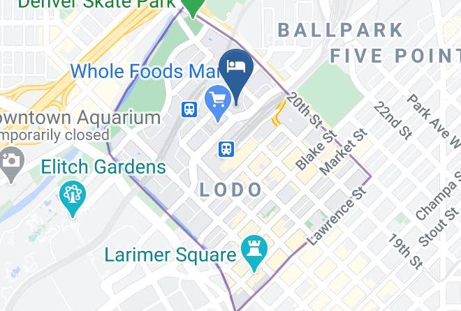 Denver - Hotel Indigo Denver Downtown Maps