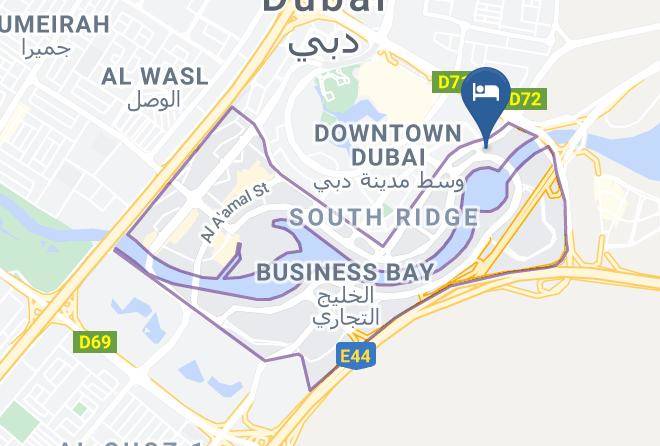 Dubai - Hotel Indigo Dubai Downtown Maps