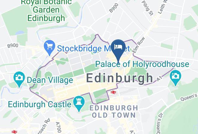 Hotel Indigo Edinburgh Map