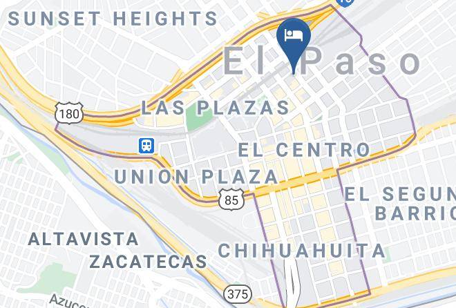 El Paso - Hotel Indigo El Paso Downtown Maps