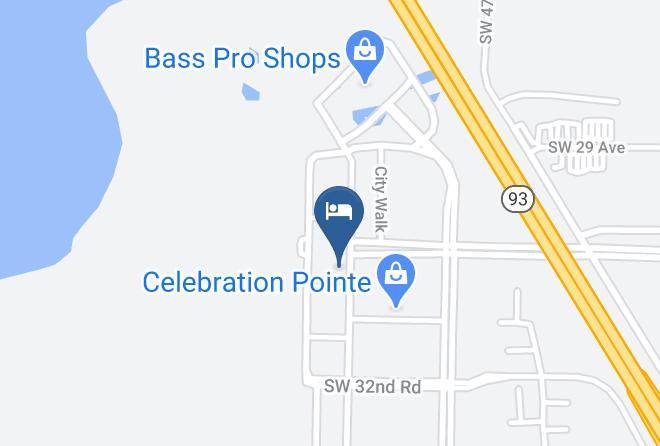 Alachua - Hotel Indigo Gainesville Celebration Pointe Maps